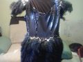 Vand rochie din pene de strut