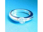 Inelul este din argint 925 cu piatra de zircon de culoare alb, greutate 4,18 gr aproximativ - Bijuterii fine din argint #4