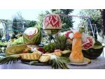 Bufet de fructe - Bufet de fructe sculptate, fantana de ciocolata, sculpturi in fructe #1
