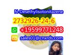 Hot sale cas: 2732926-24-6  N-Desethylisotonitazene #1