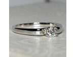 Inel de logodna din aur cu diamant 122278 #6