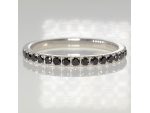 Inel din aur cu diamante negre 033DN #1