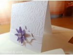 Invitatie de nunta facuta manual, material de foarte buna calitate cu elemente de quilling. Atelierul nostru face si modele personalizate la cerere. Acceptam provocarile dumneavoastra. Fiti creativi p - Invitatii de nunta handmade #1