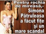 Pentru rochia de mireasa, Simona Patruleasa a facut fite si un mare scandal