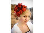 Tendinte fashion 2011 -  Red touch wedding #1