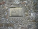 Inscriptie de pe peretele bisericii - Biserica Alba din Baia #3