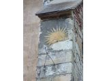 Ceasul solar - latura sudica - Biserica Evanghelica din Bistrita #6