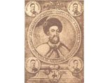Constantin Brancoveanu, ctitorul lacasului. Portret de de Alessandro dalla Via - Manastirea Horezu #2