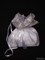 Accesorii mireasa Darfil - Saculet alb #5