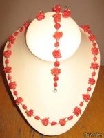 Bijuterii Indra - unicate - Set coral #8