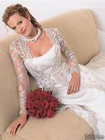 Rochii de mireasa - DeCosta - Model 1755LS #14