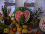 Bufet fructe si fructe sculptate #1