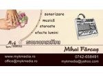 Mykmedia SONORIZARI muzica nunta, sonorizari, efecte lumini, staroste, MC, DJ, servicii nunti #1